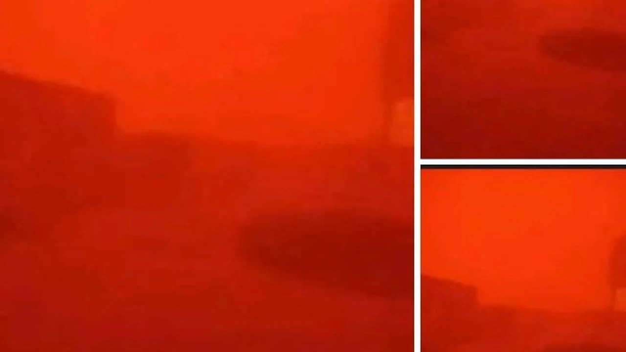 تقرير الأرصاد يحدد المناطق المتأثرة بظاهرة العاصفة الدموية المرتقبة في البلاد